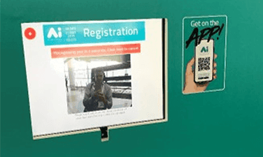 Onsite facial recognition